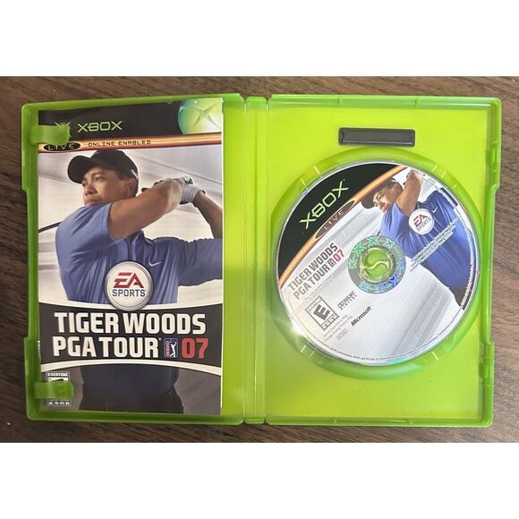 Tiger Woods PGA Tour 07 (Original Xbox, 2006) CIB Tested - Picture 2 of 3
